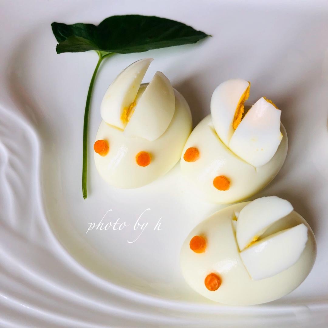 紫微hh做的小兔子造型蛋