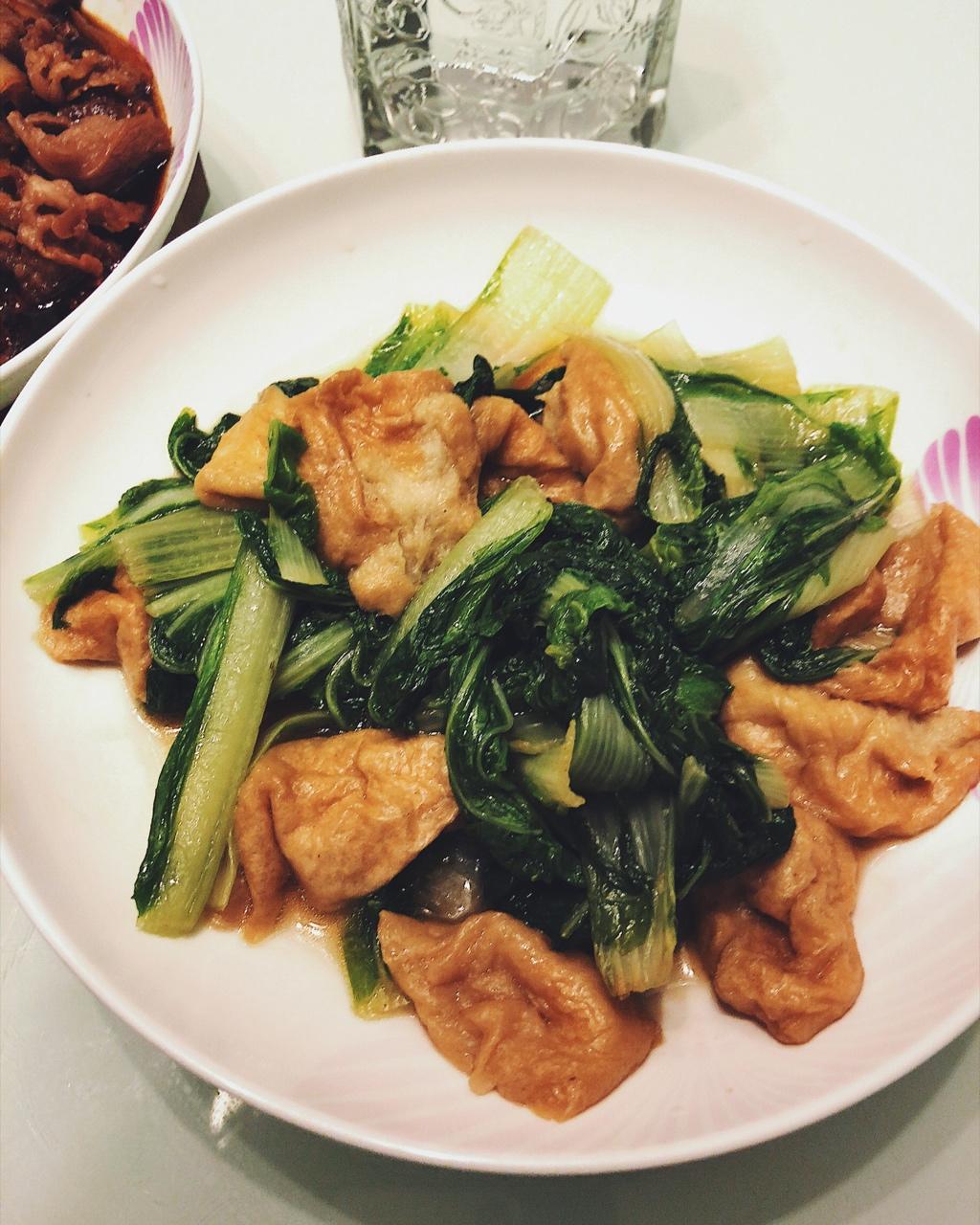 面筋烧白菜