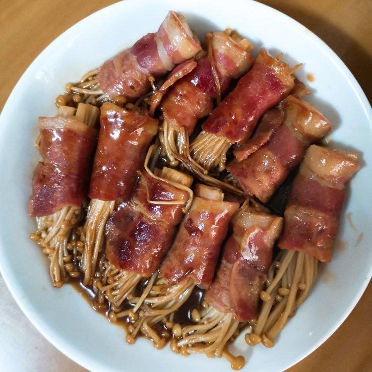 金针菇培根卷