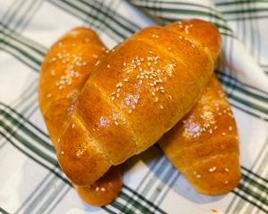 【冷藏发酵】全麦麻薯软欧包｛面包机揉面｝后油法的做法 步骤23