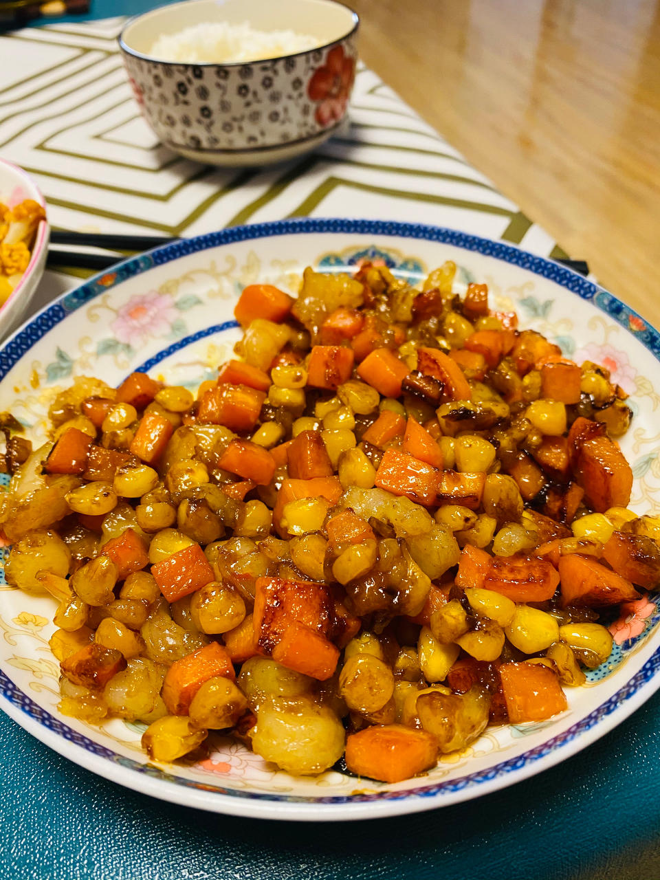 什锦虾仁玉米粒