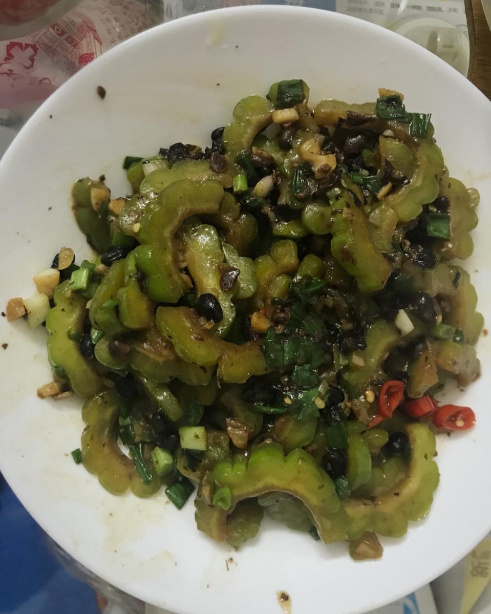豆豉炒苦瓜