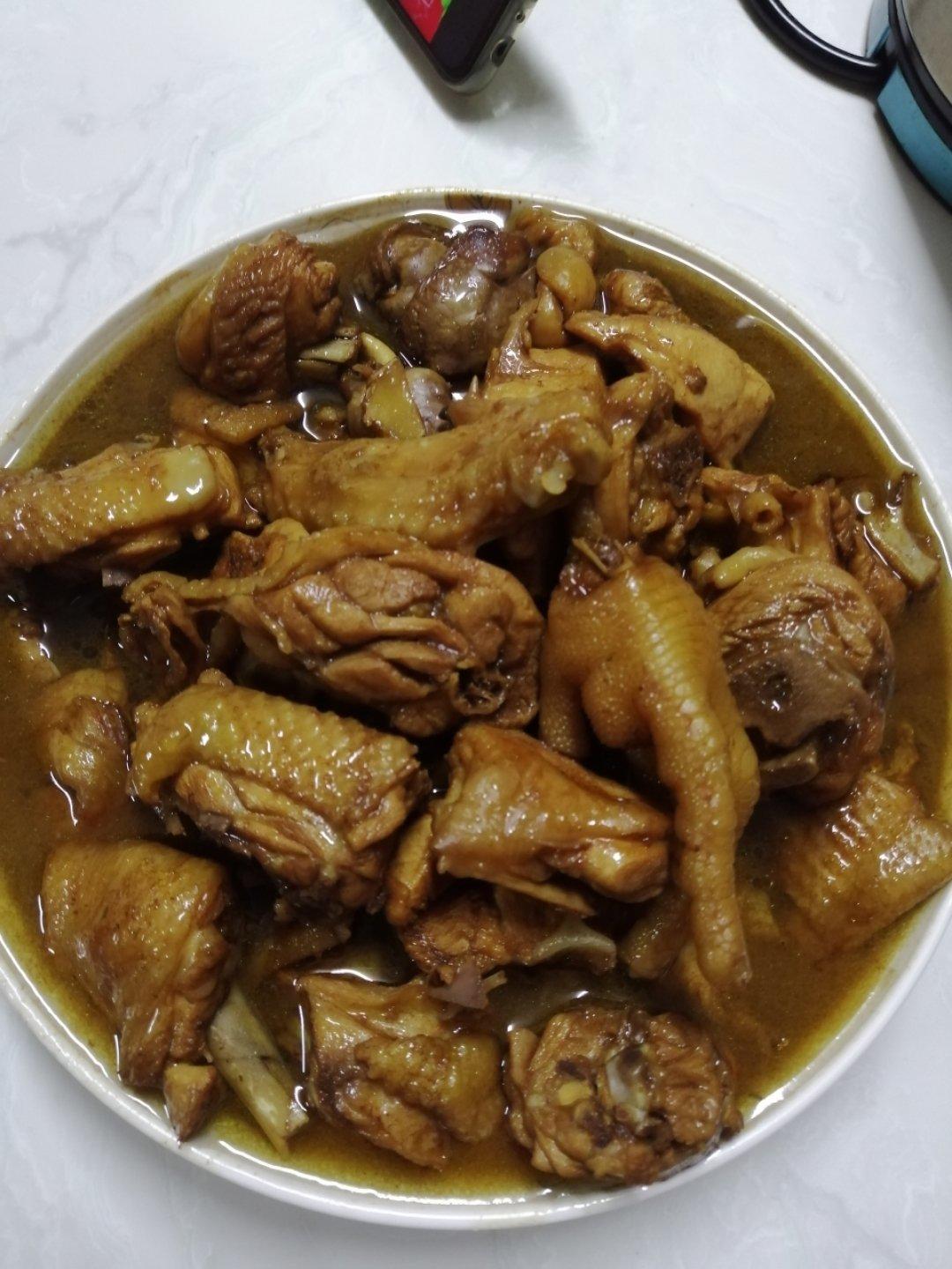 红烧鸡肉