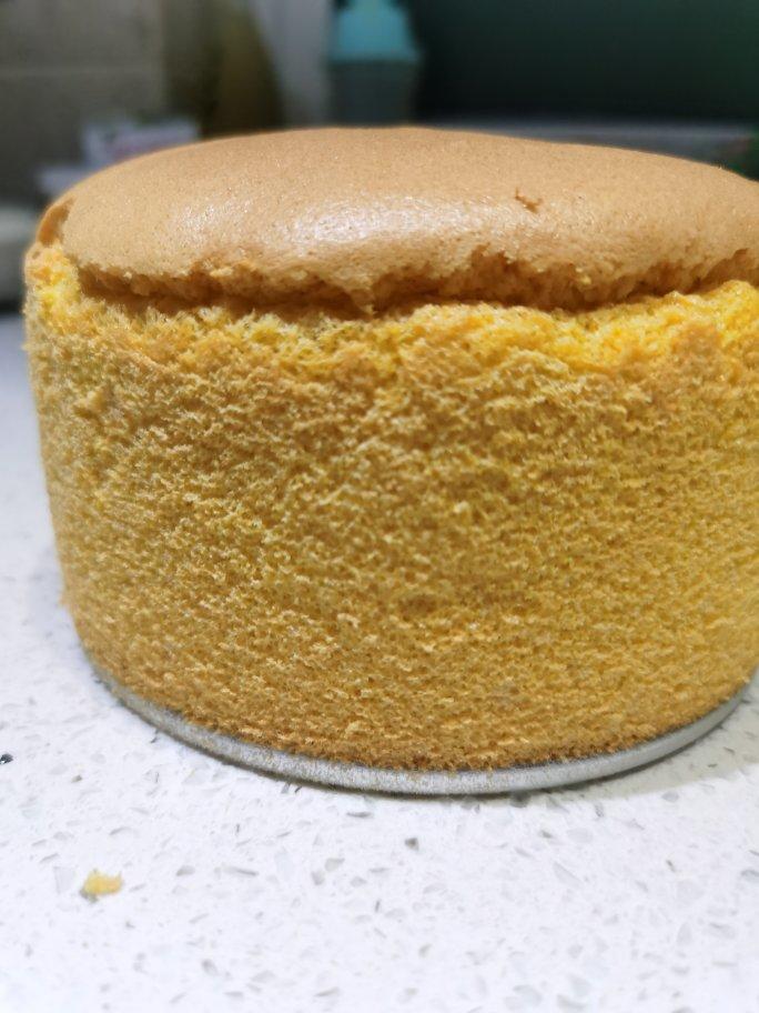 6寸原味戚风蛋糕