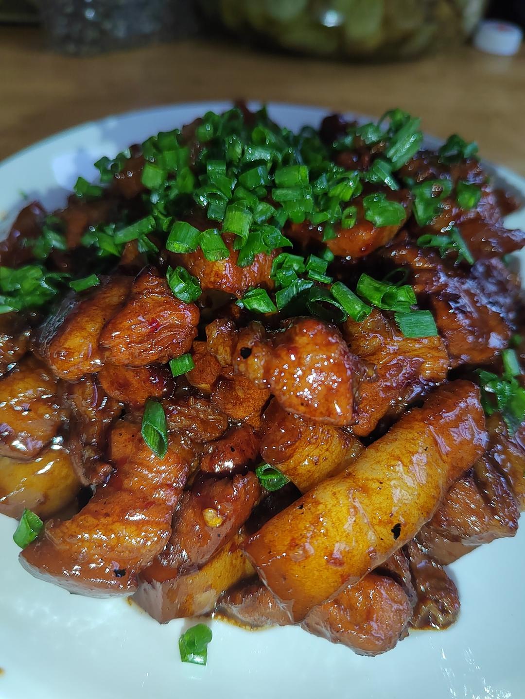 不焯水不放油的家常红烧肉