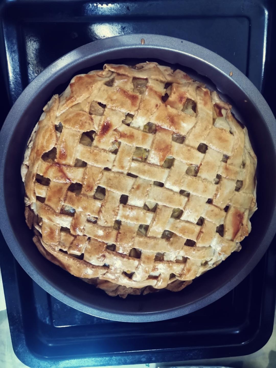 苹果派（6寸！新手可控一次成功）