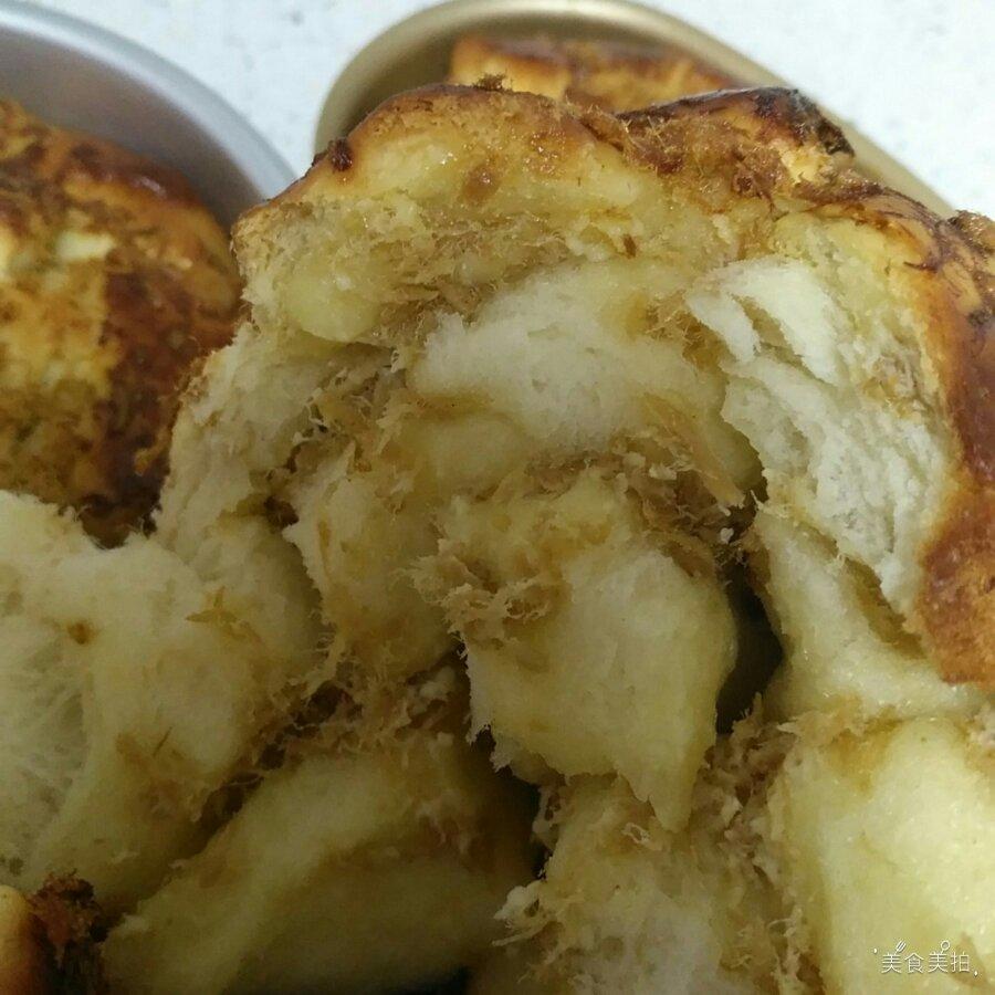 肉松手撕面包—超软会爆浆的面包哟
