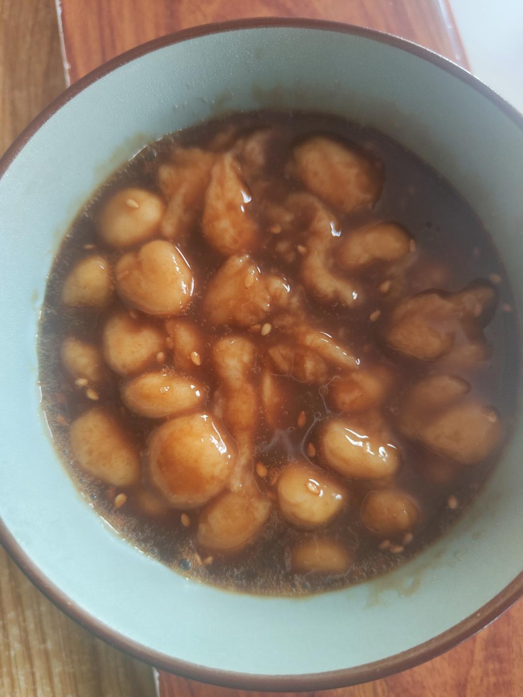 红糖糯米小圆子