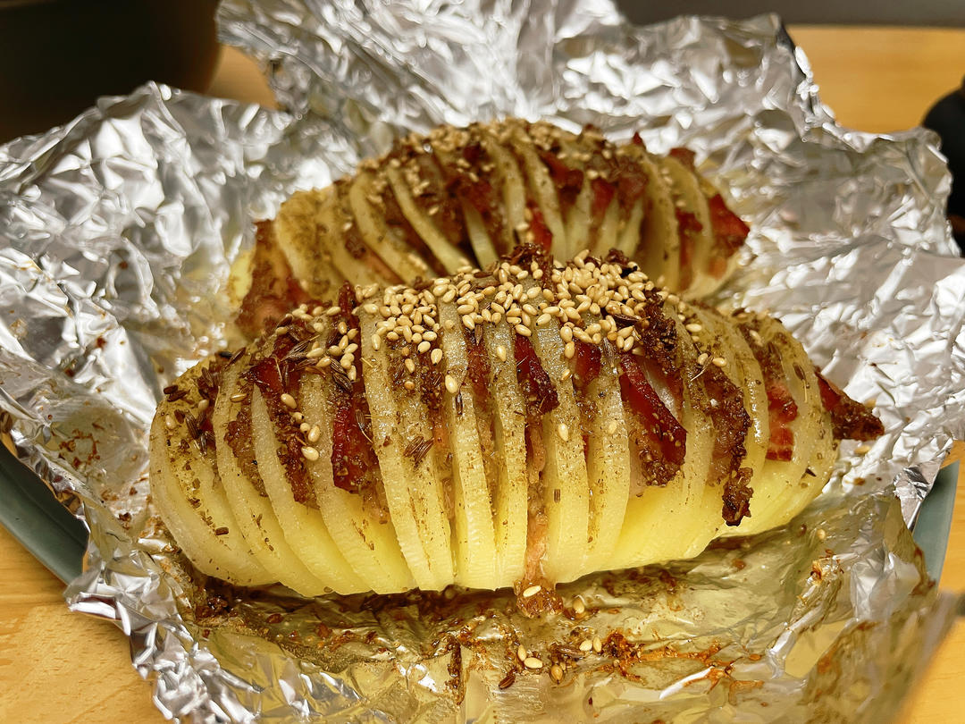 培根风琴烤土豆