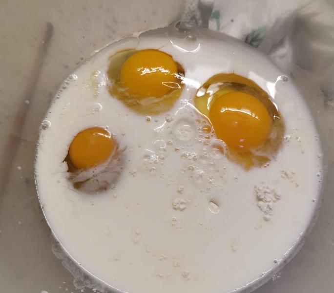 纯奶手撕吐司的做法 步骤1