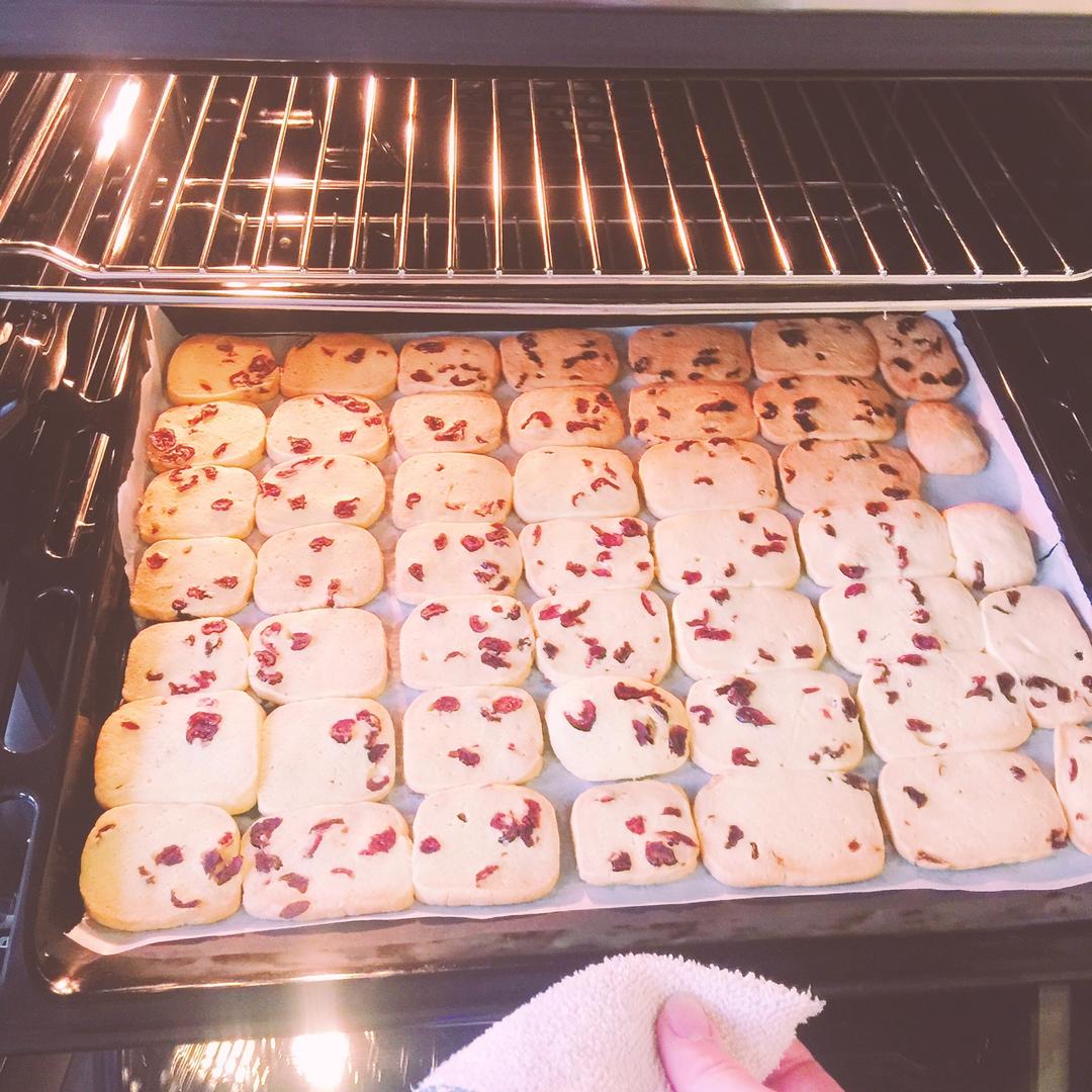 低糖少油版蔓越莓饼干