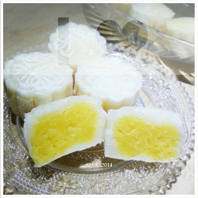 《Tinrry下午茶》冰皮月饼（奶黄馅）