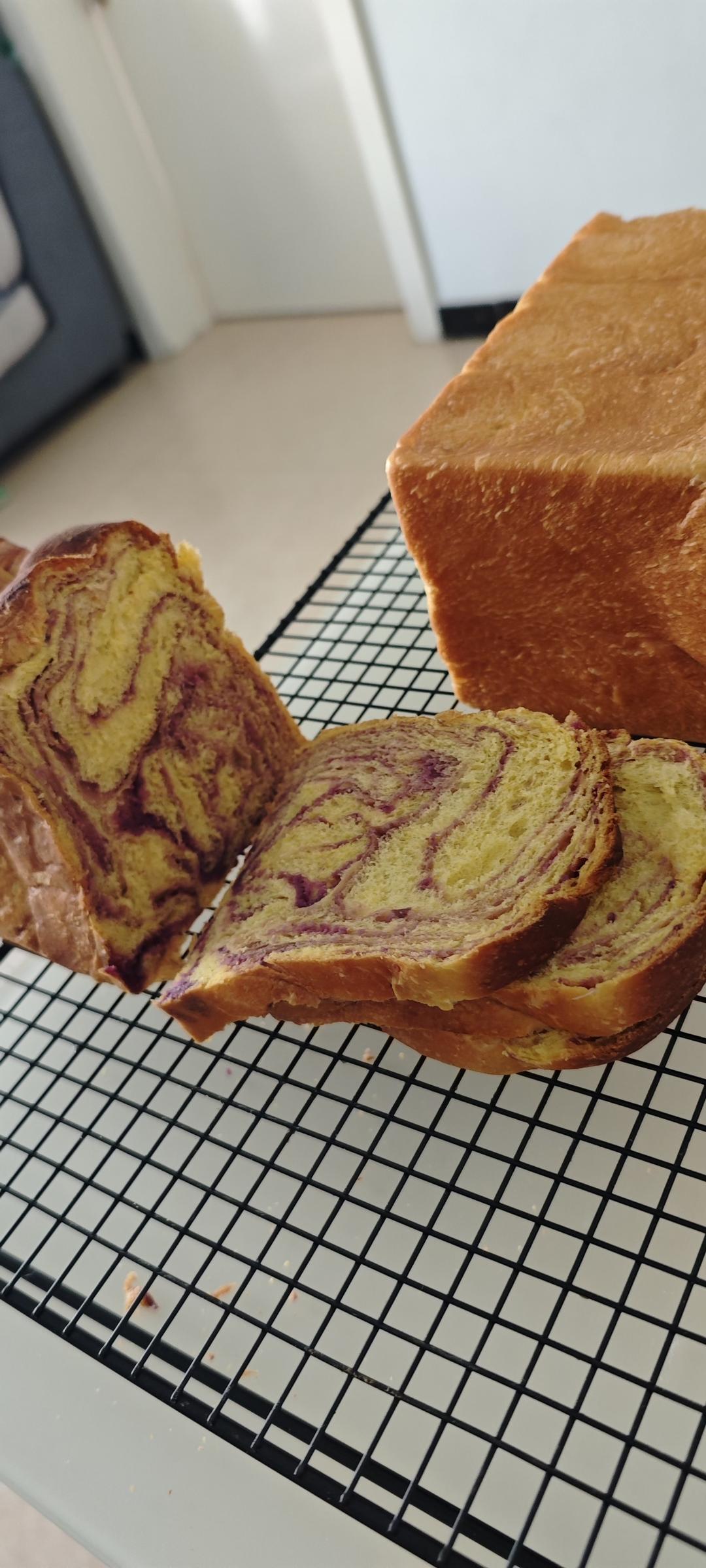 豆沙大理石吐司