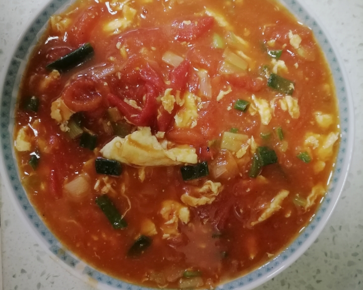 西红柿🍅打卤的做法