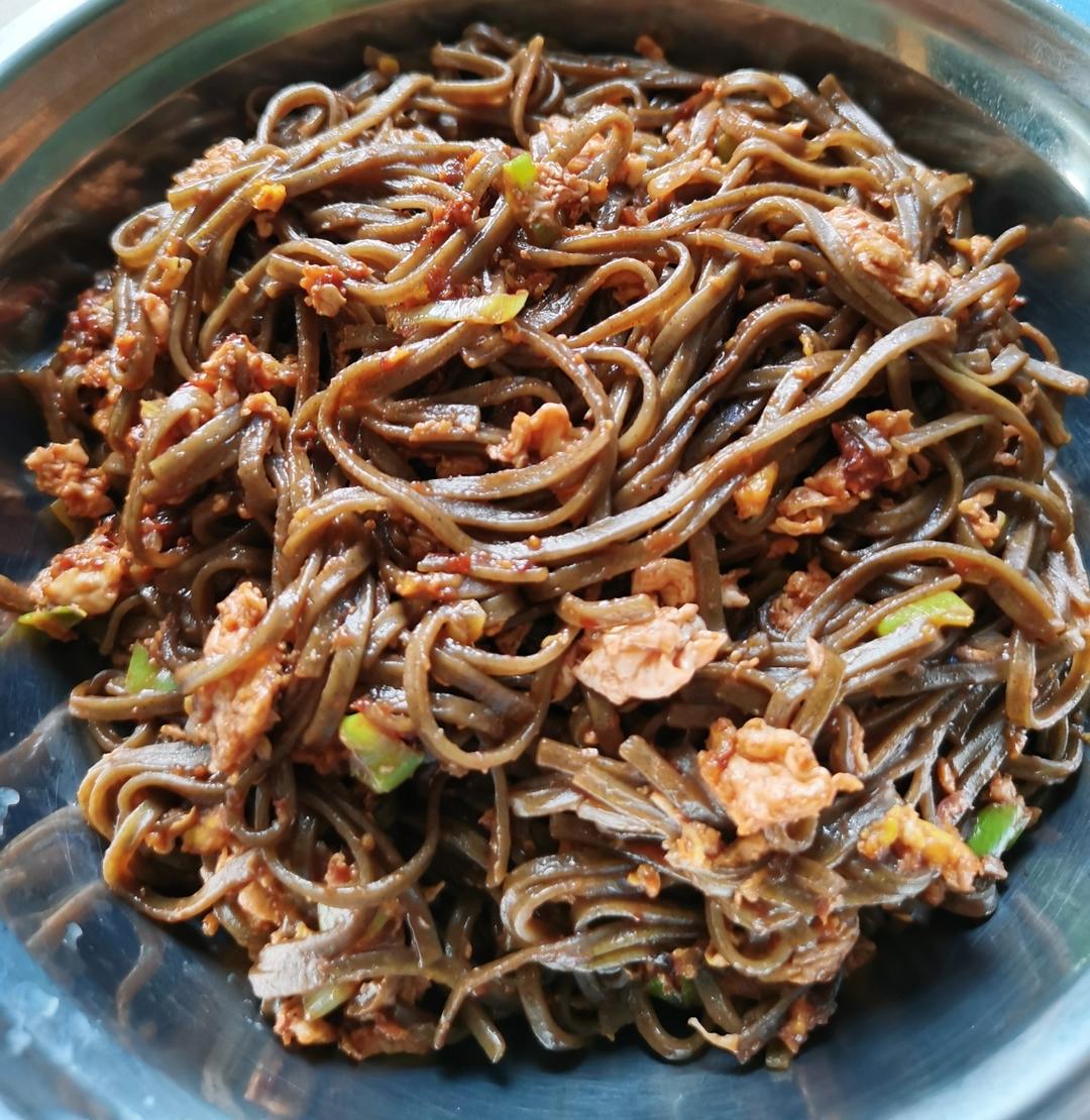 一人份炒荞麦面（懒人版）