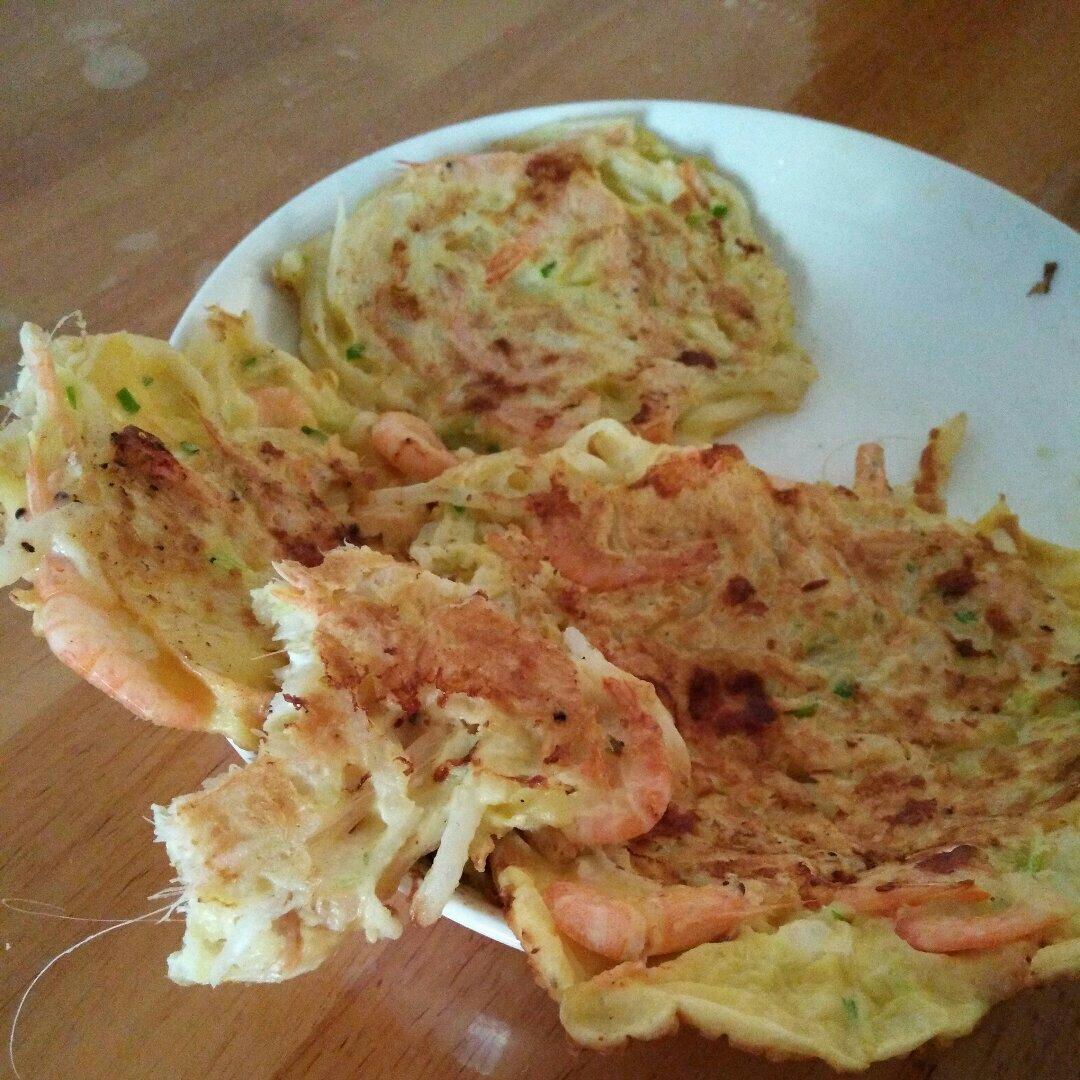 萝卜丝虾饼
