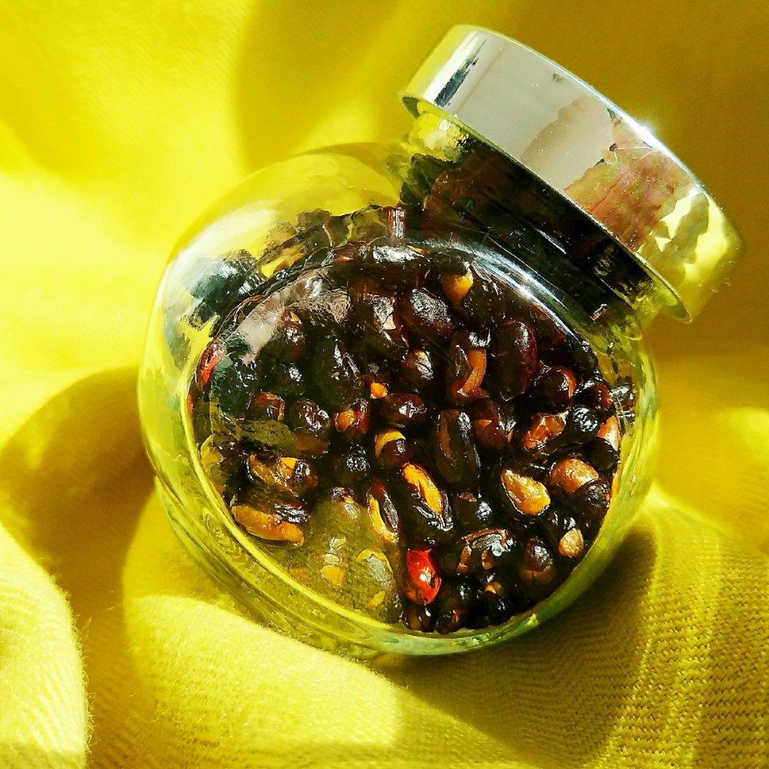 外酥里嫩的煎饼果子做的烤黑豆