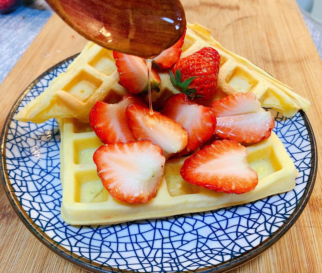 🧇华夫饼🧇（简易版）的做法