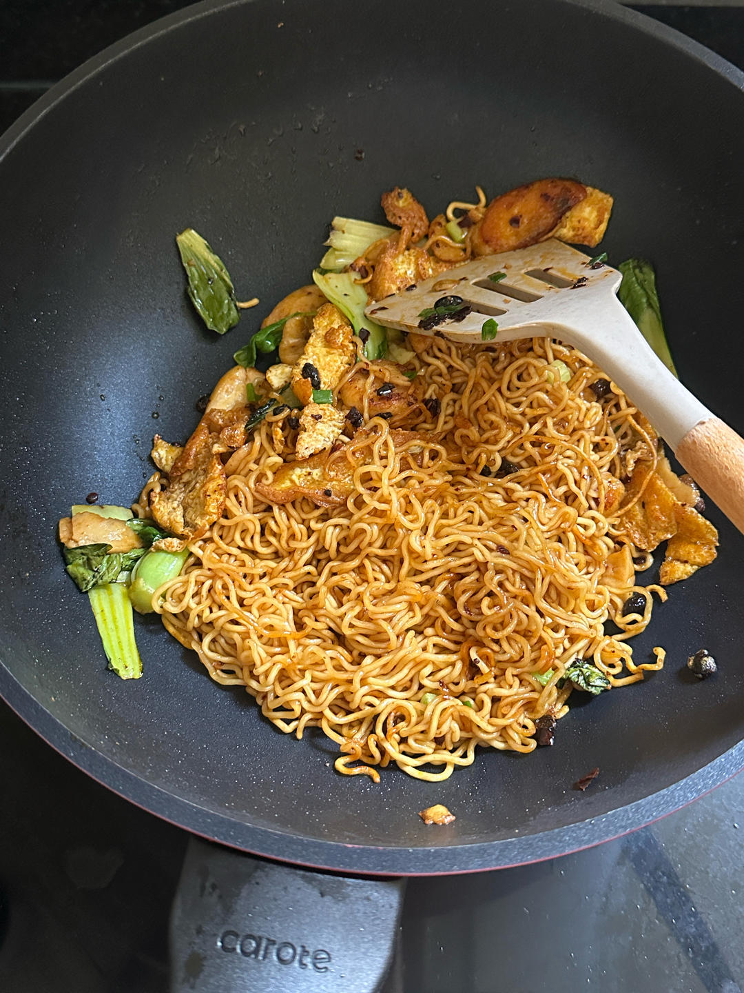 老干妈炒面的做法