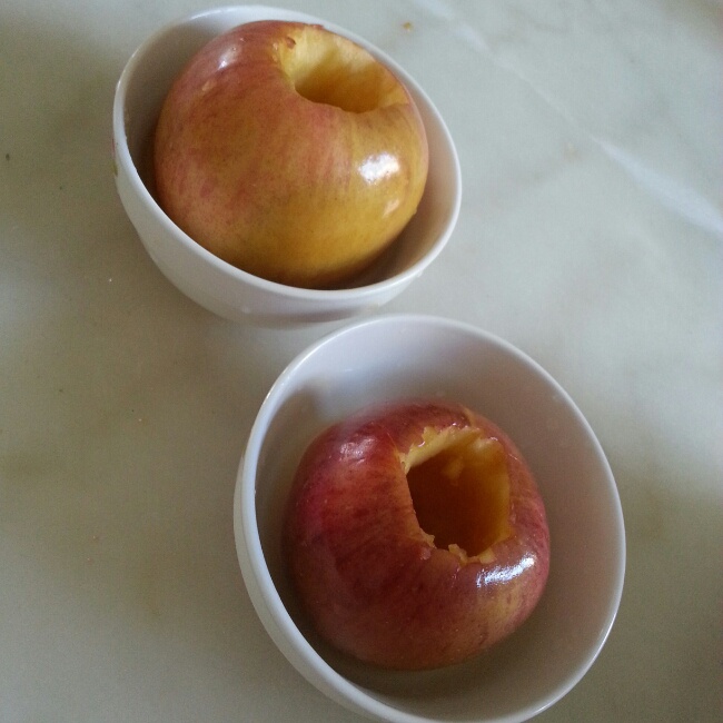 快手红糖苹果(微波炉版)