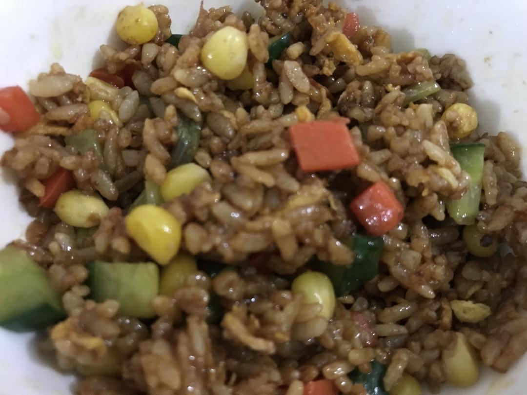 酱油炒饭(超级简单)