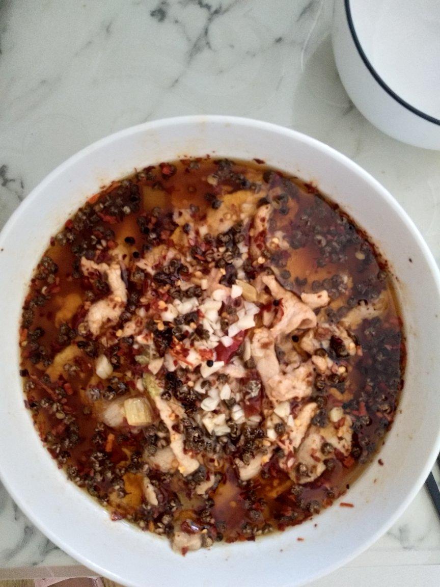 水煮肉片 Sichuan Boiled Spicy Pork