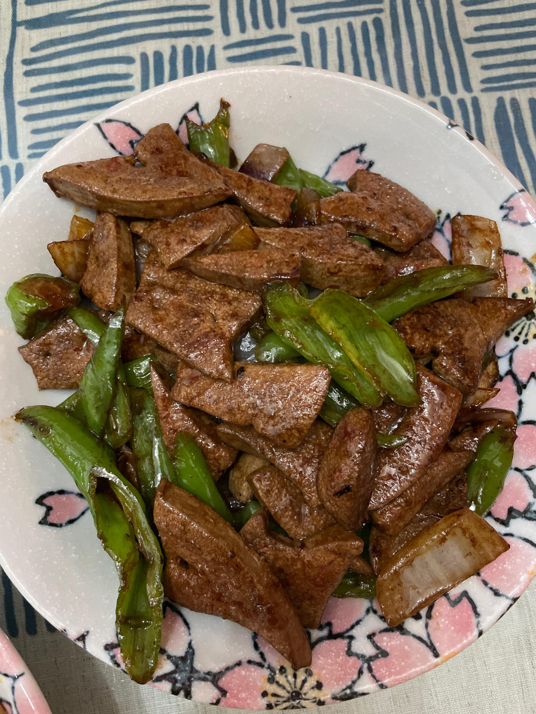 爆炒猪肝家庭做法