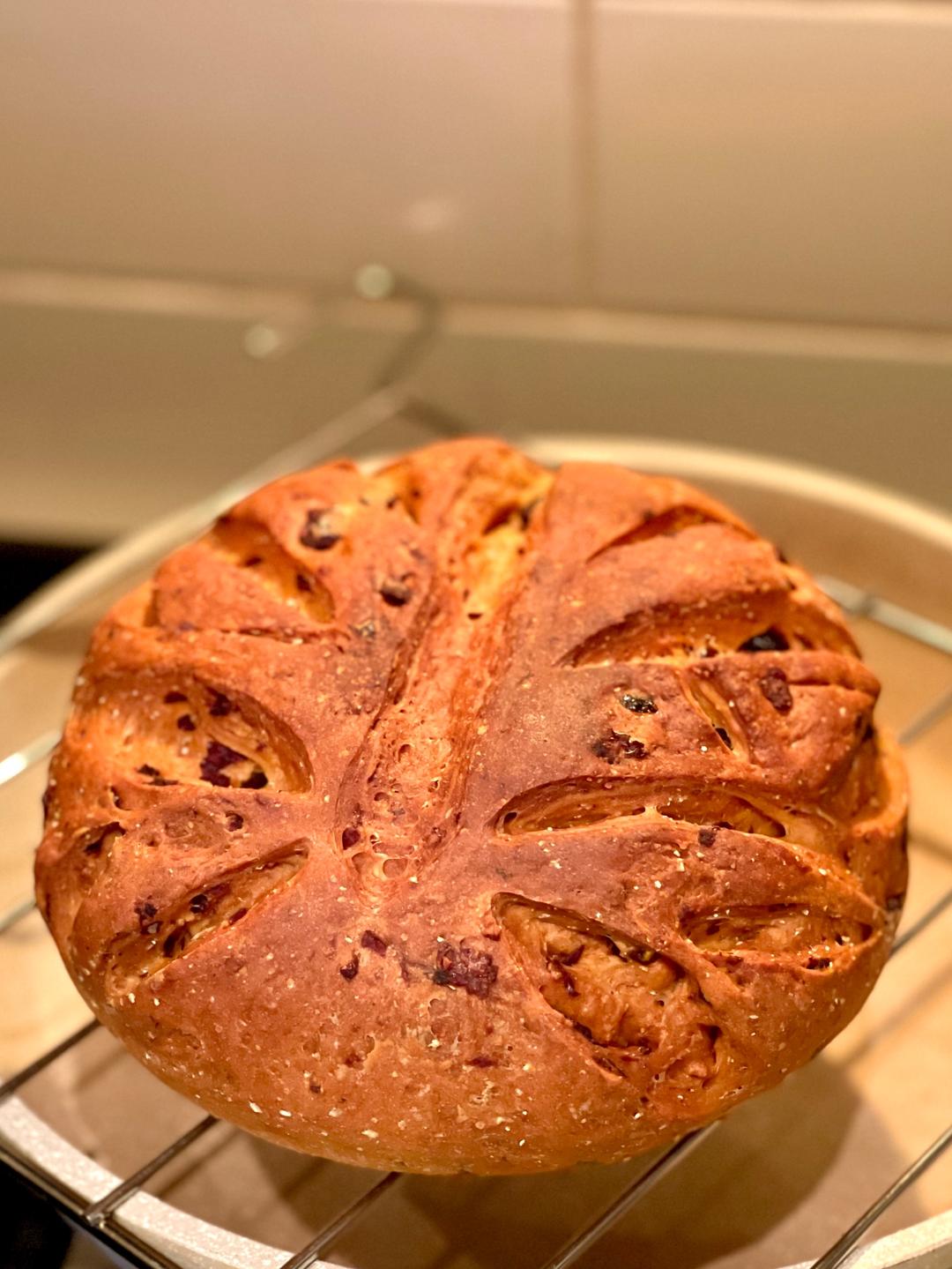 全麦无糖无油大列巴