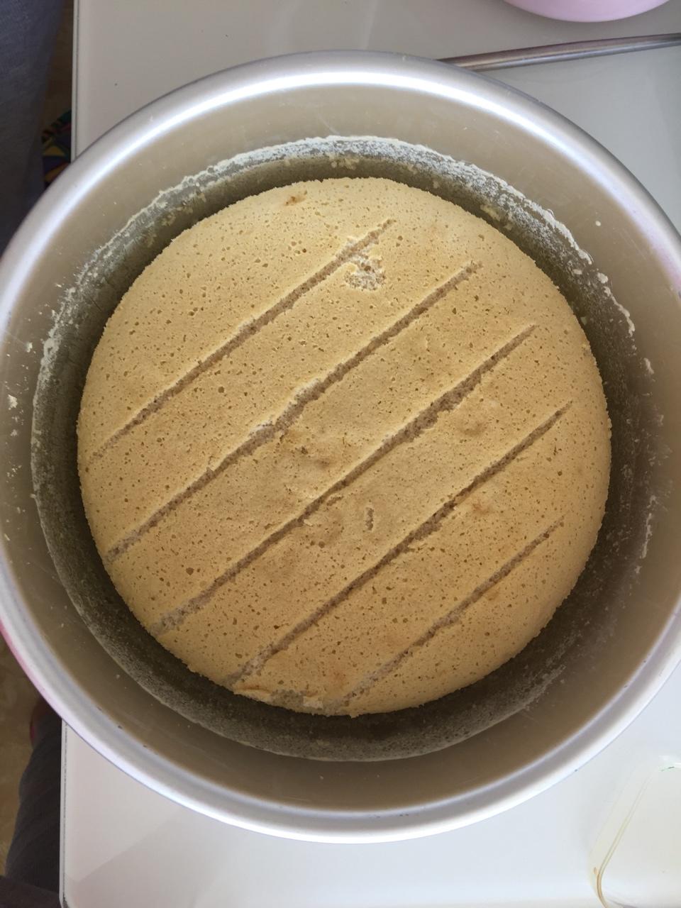 无油酸奶蛋糕 8寸（可做2个椭圆模）