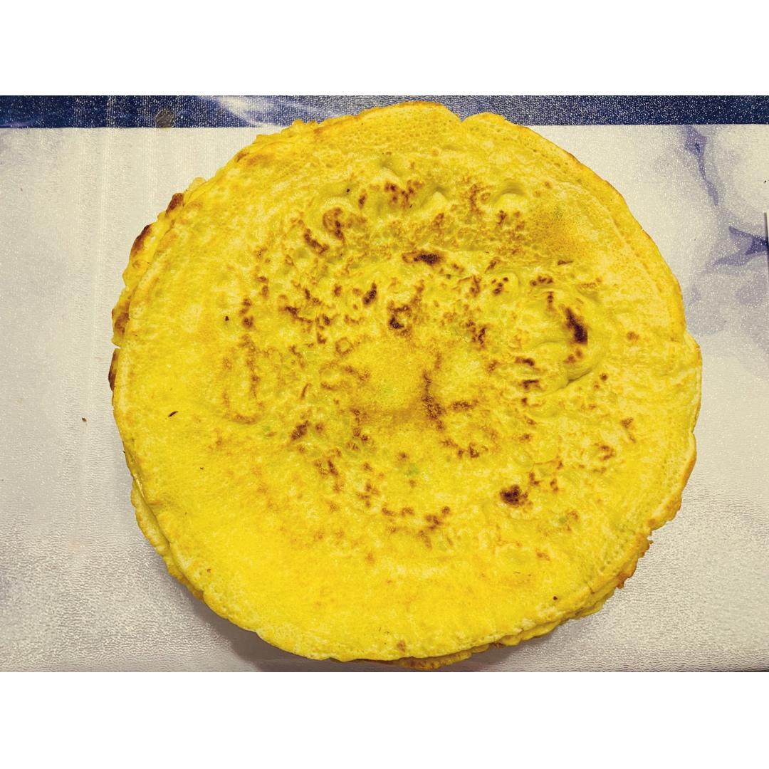 葱花鸡蛋饼