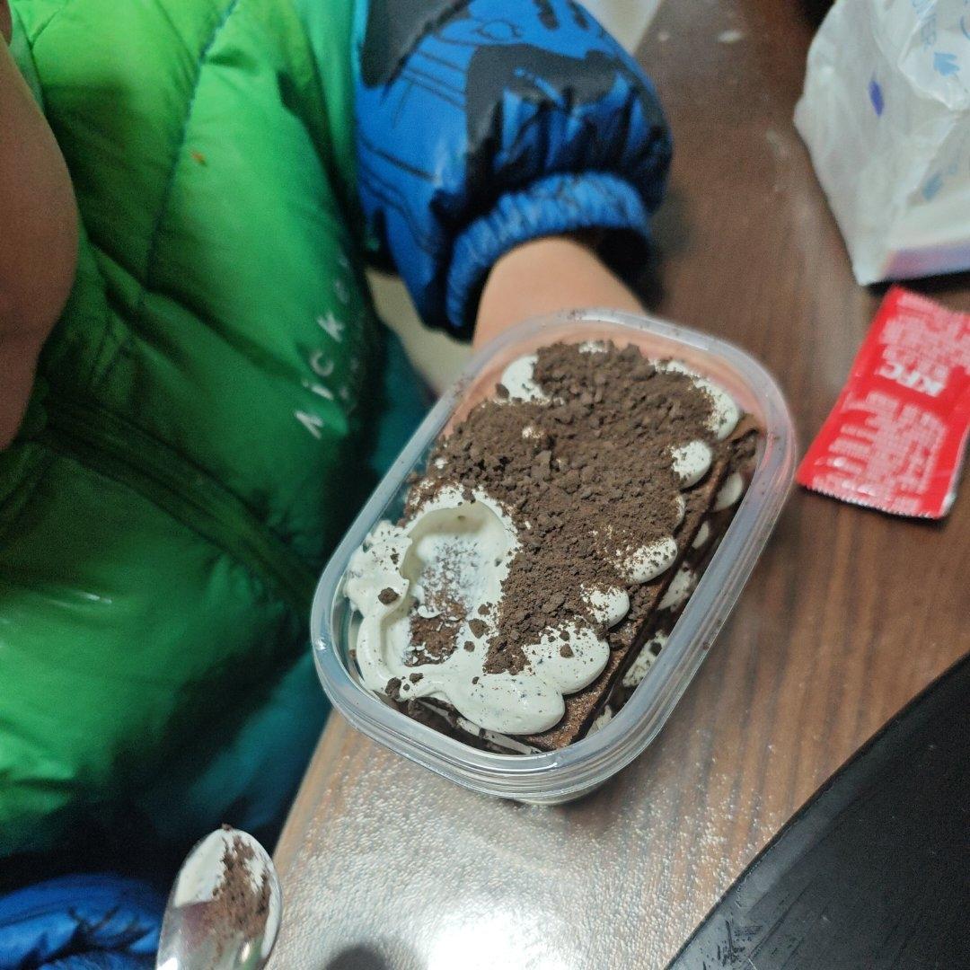 好吃到流泪的奥利奥咸奶油盒子蛋糕