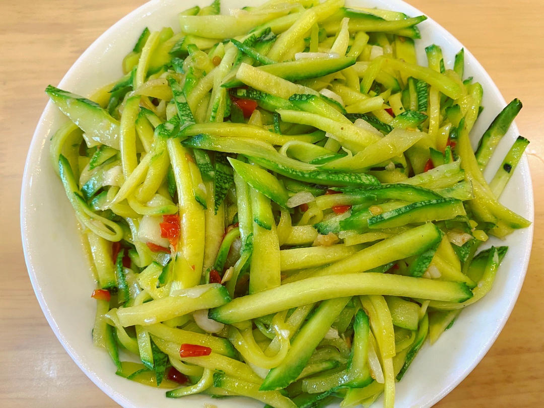 嫩南瓜丝  好吃