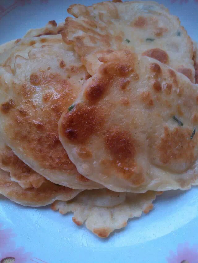 香葱鸡蛋饼