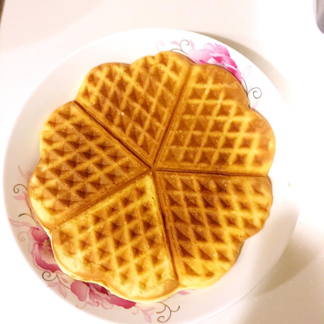 华夫饼  无泡打粉
