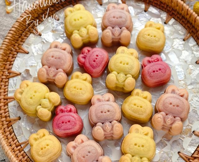 吉利兔卡通广式月饼的做法