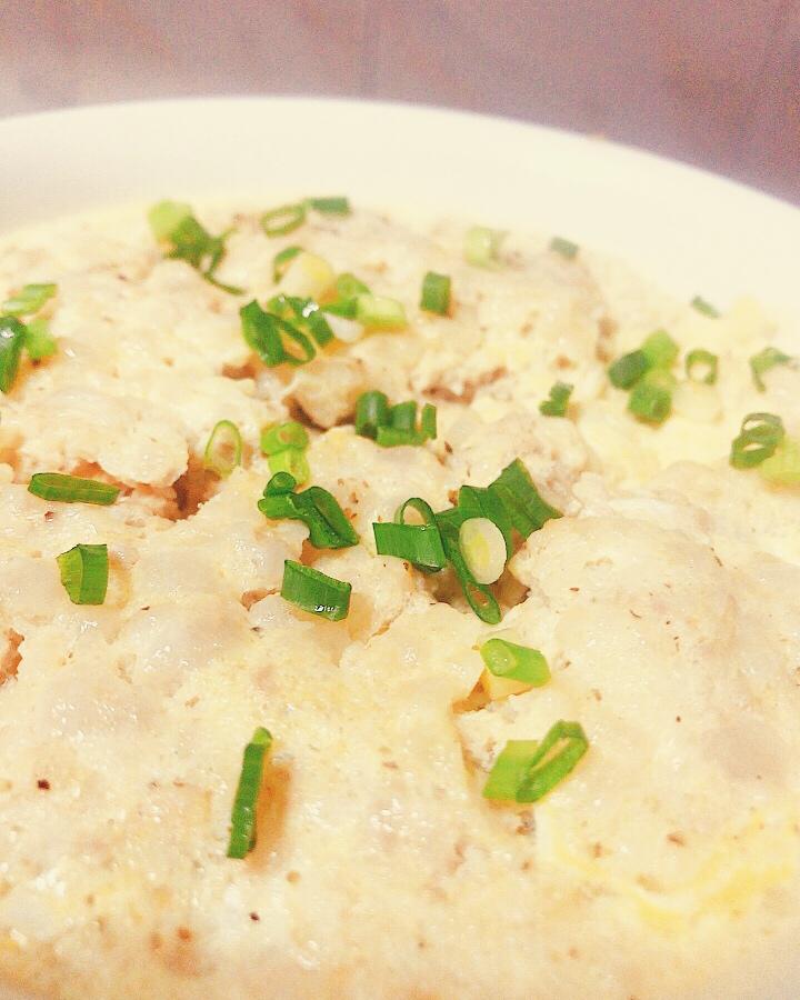 肉饼子蒸蛋