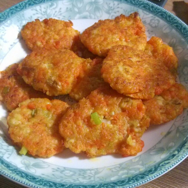 香煎虾饼