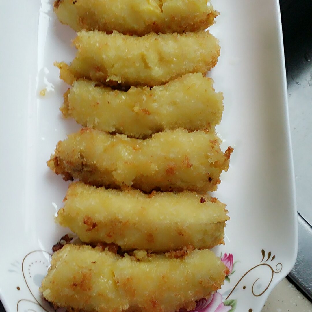 炸香蕉-简单快手