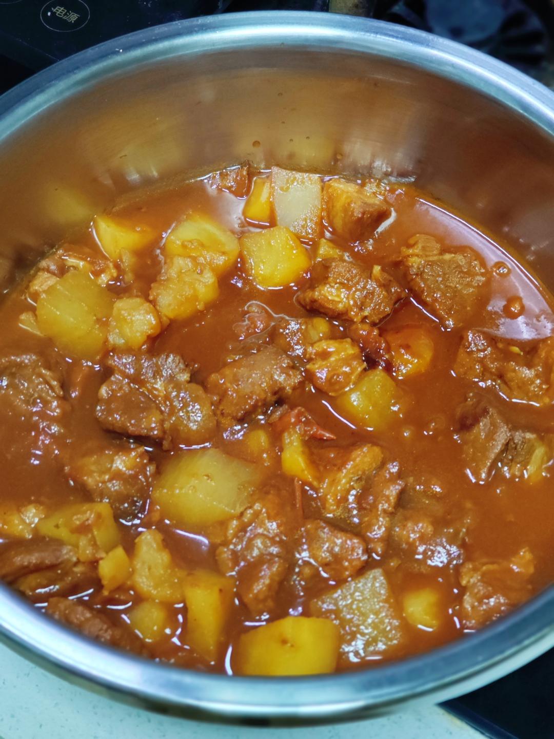 金牌🥇西红柿土豆炖牛腩