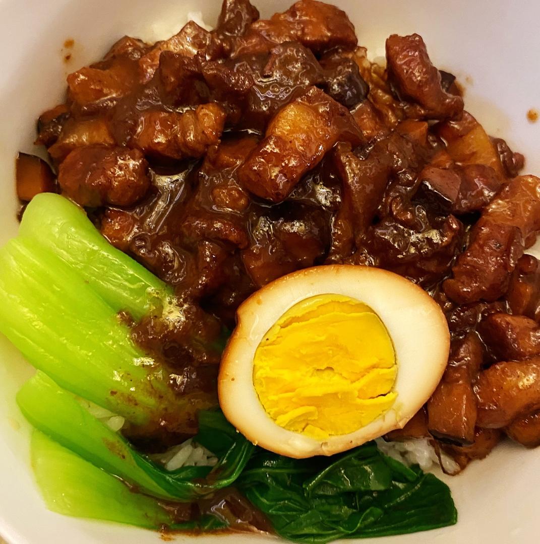 好吃到停不下来的卤肉饭