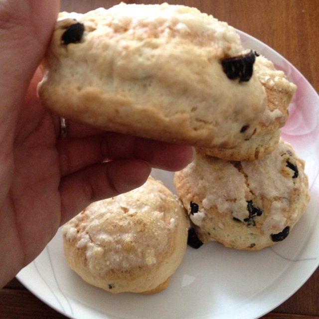 无蛋奶版蔓越莓司康