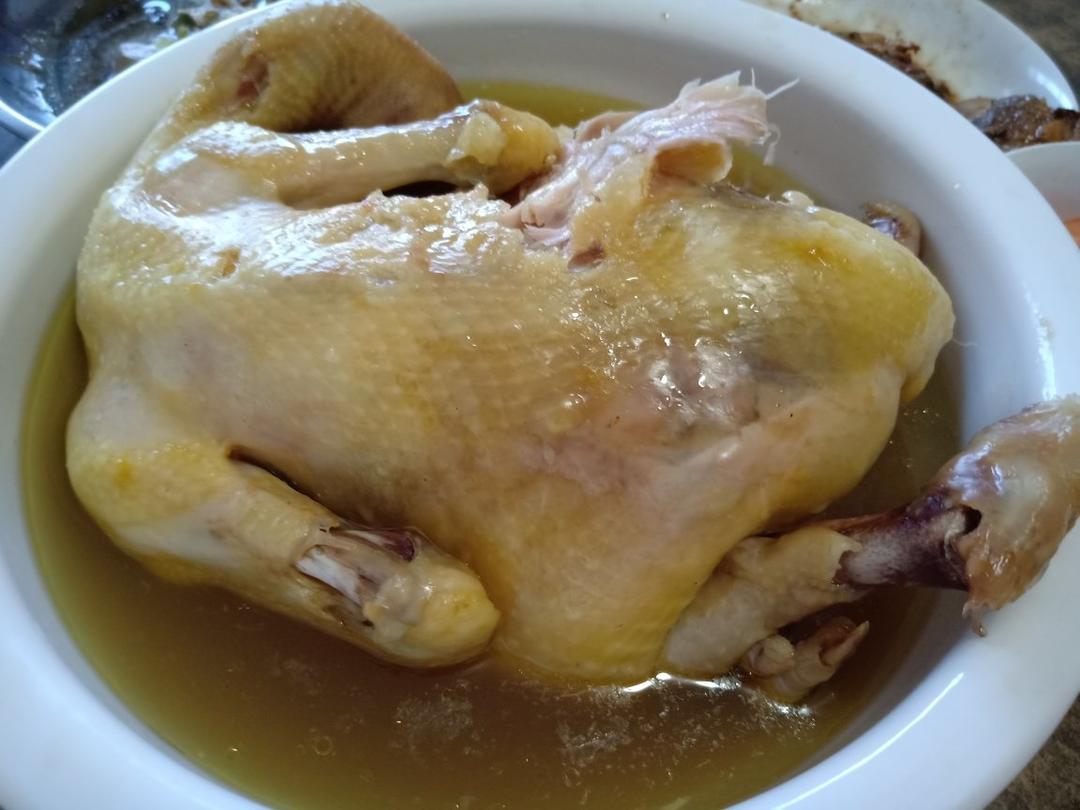 岳美做的清蒸童子鸡-感觉身体被掏空?三伏天吃个童子鸡补一补!