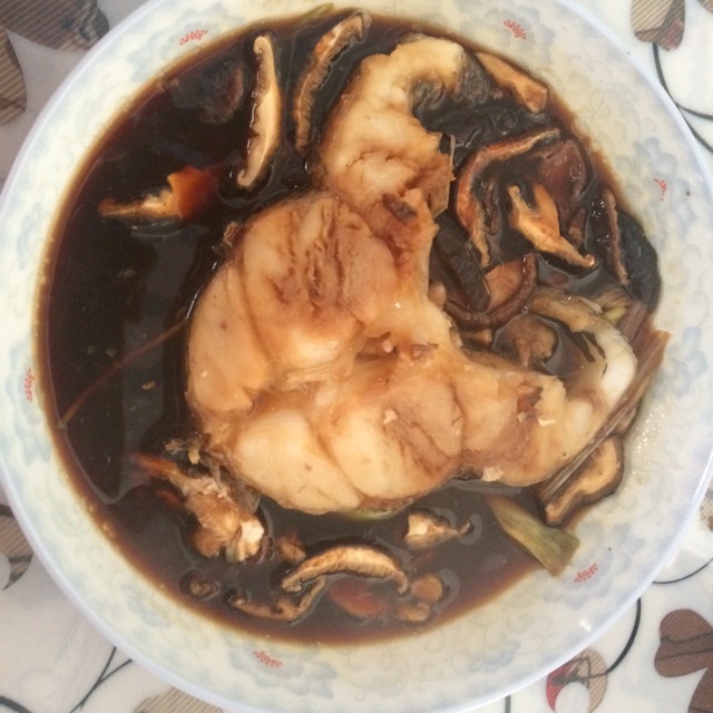 香菇蒸鳕鱼