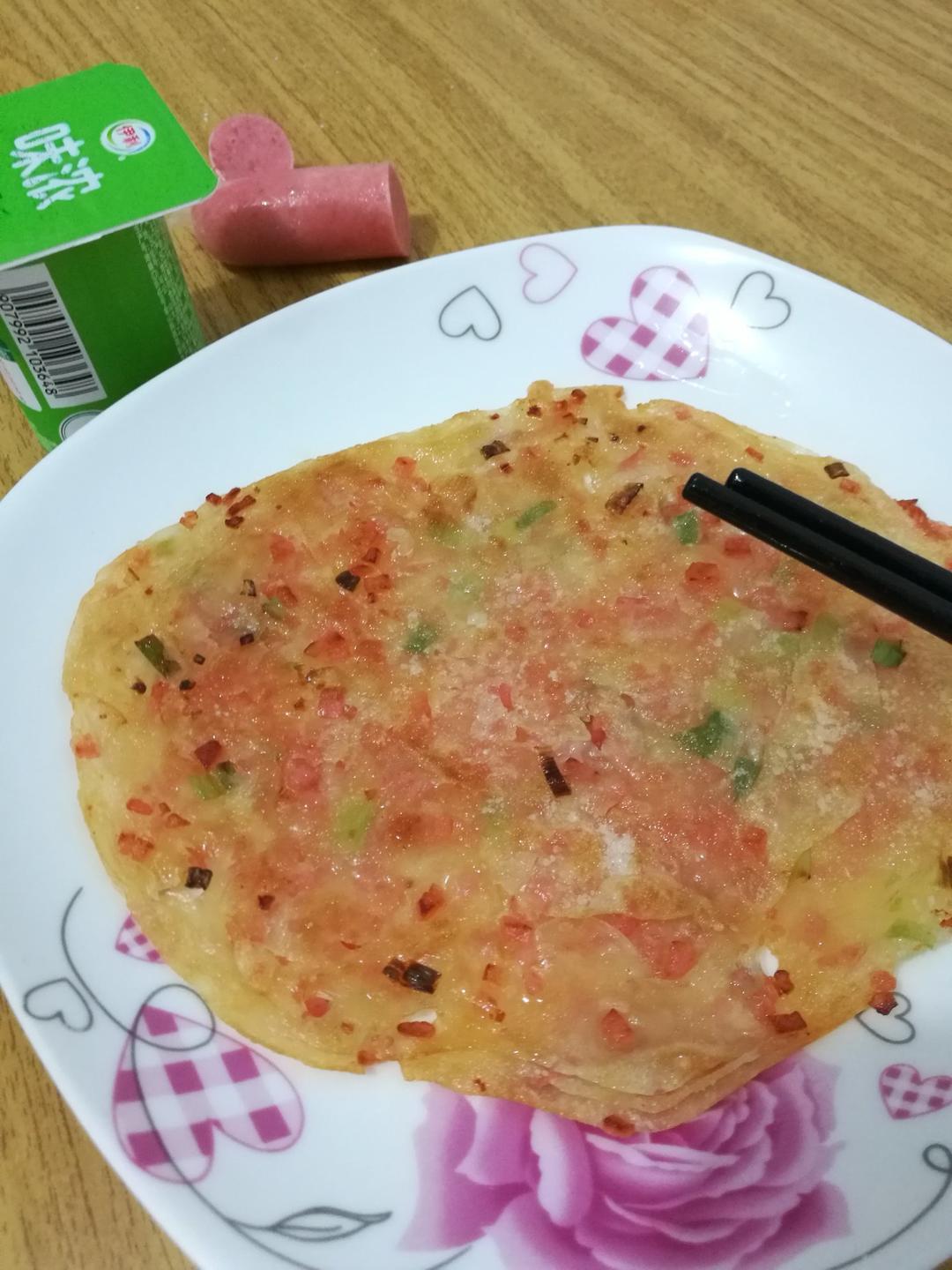 水饺皮｛葱油饼｝