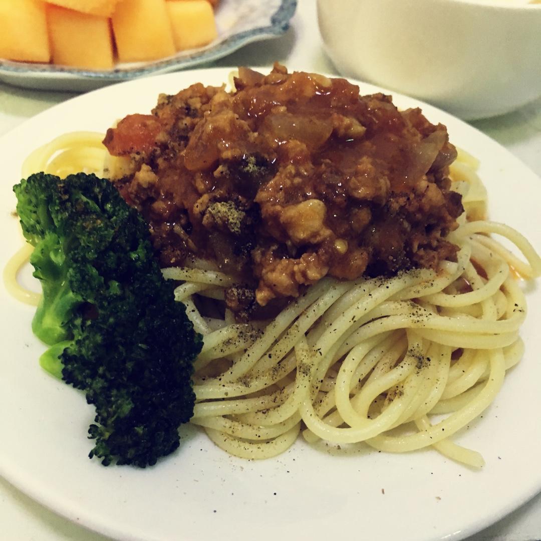 番茄肉酱意面