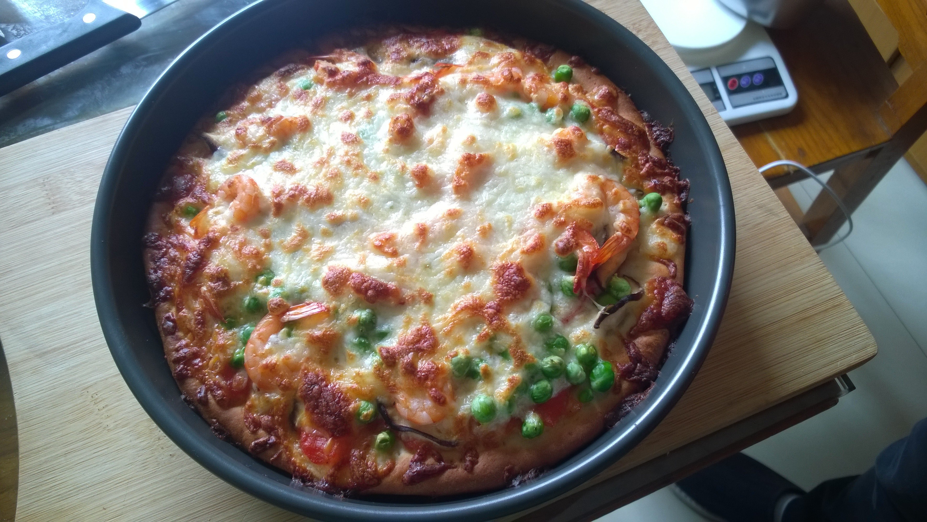 夏威夷pizza（附饼底冷冻法）