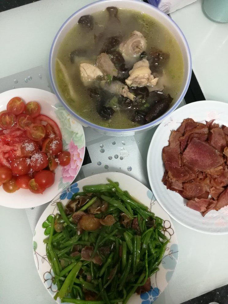 彤妈爱心做的晚餐2018年4月6日