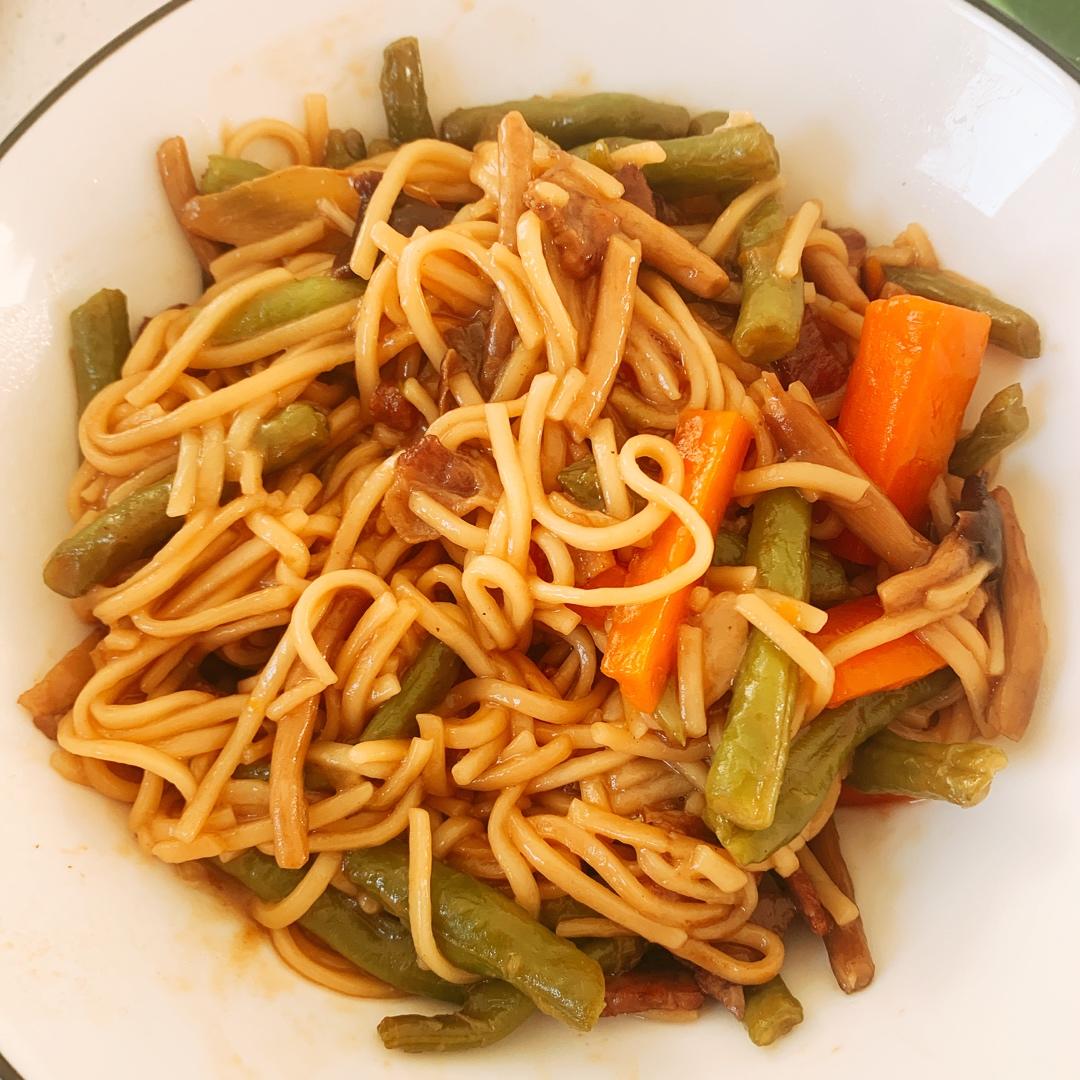 豆角焖面