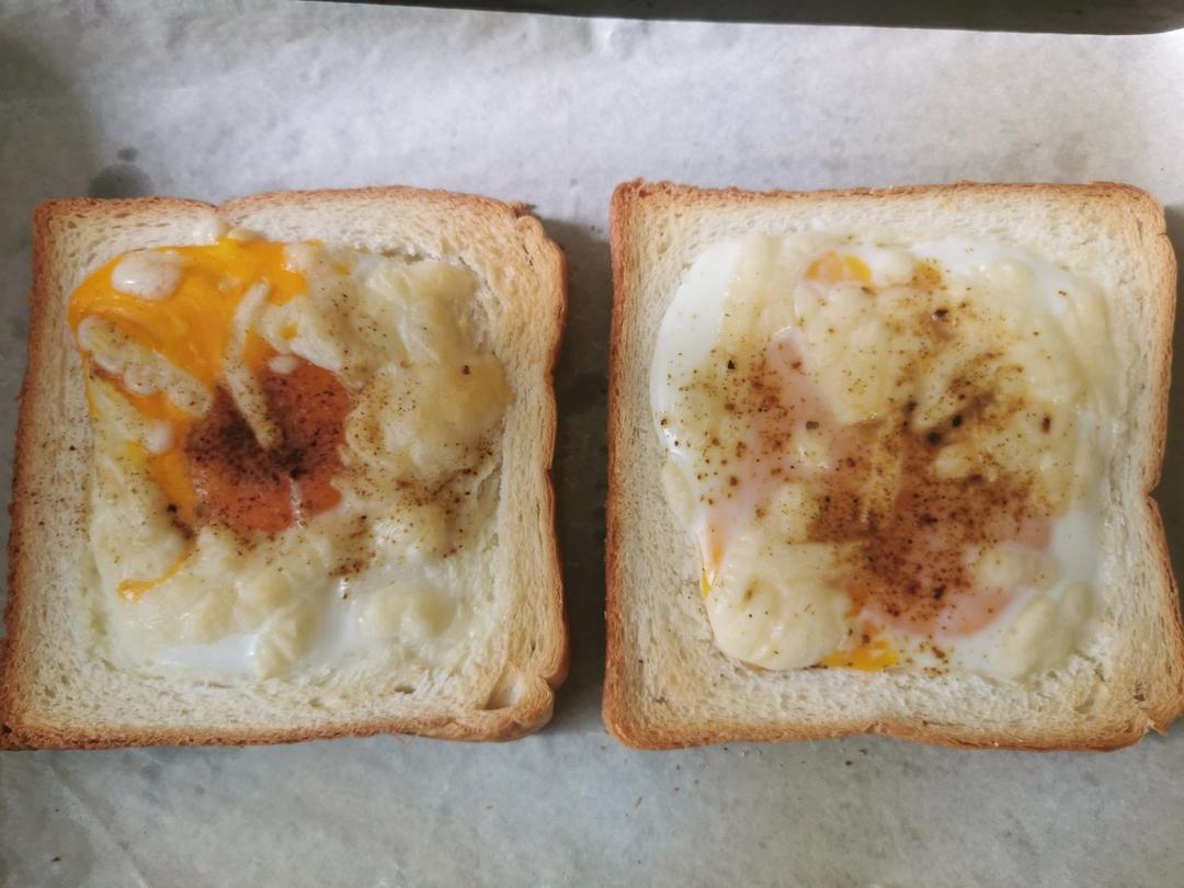 芝士太阳蛋吐司