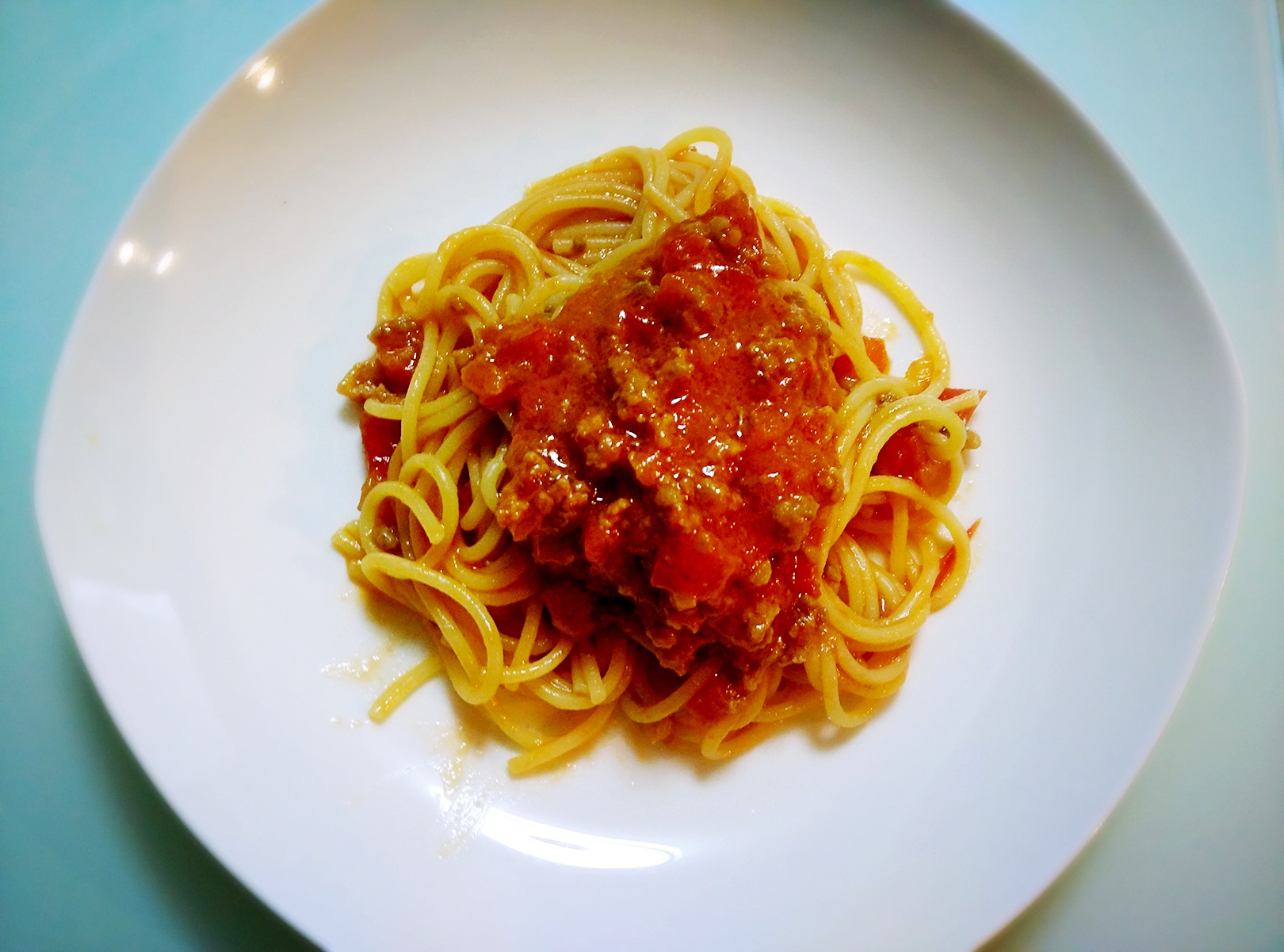 番茄肉酱意大利面